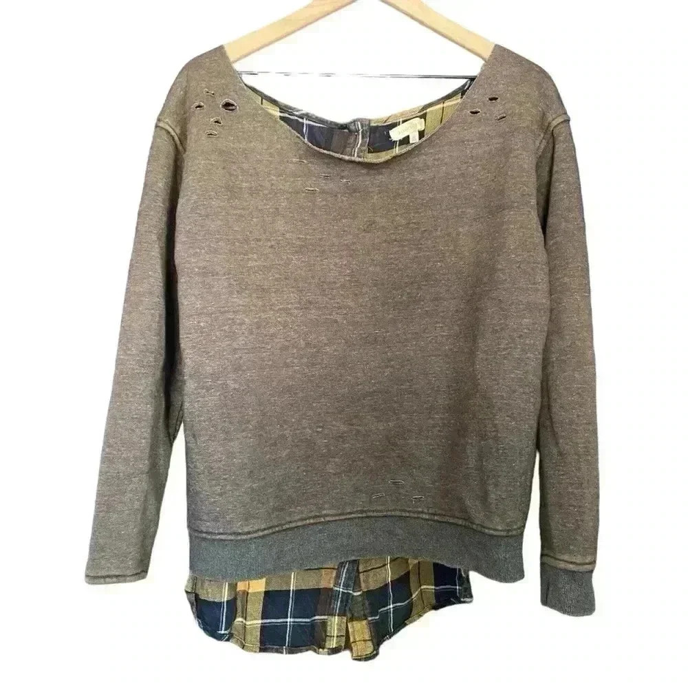 Gilded Intent | Buckle| Grunge Sweatshirt/Flannel